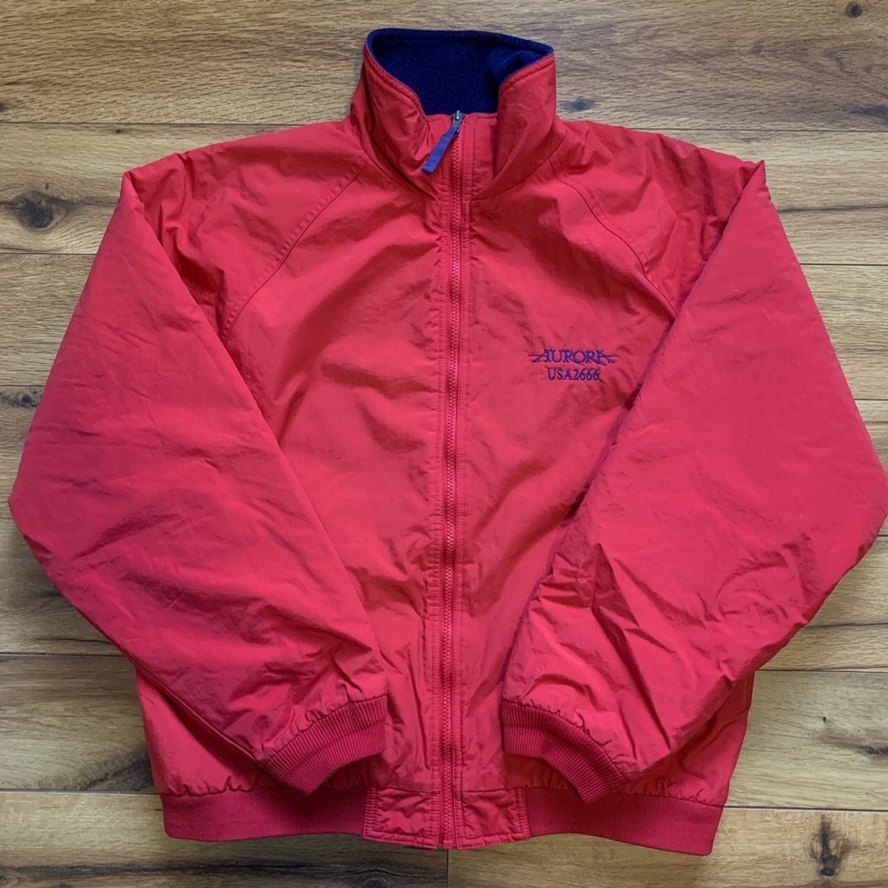 🏁 Red bomber jacket

#red
#windbreaker
#jacket
#prorainer
#aurora